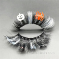 Spider Halloween Faux Lashes Cosplay blanc faux cils
